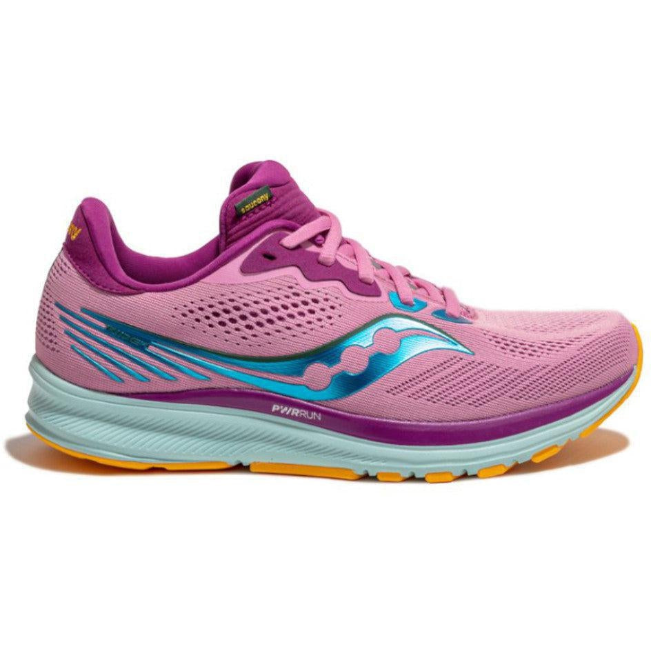 Women's Saucony Ride 14, Future Pink, 8 B Medium