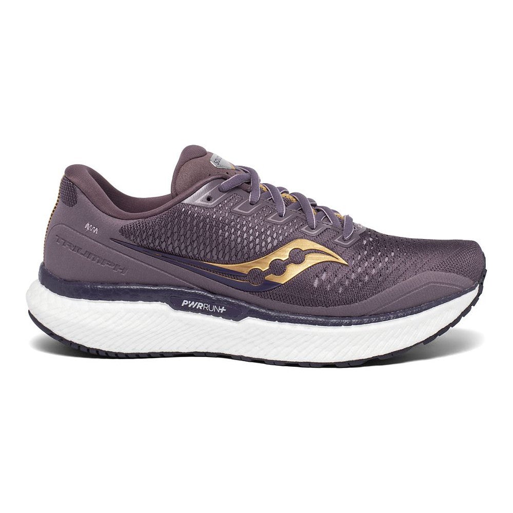 Women's Saucony Triumph 18, Dusk/Gold, 7.5 B Medium
