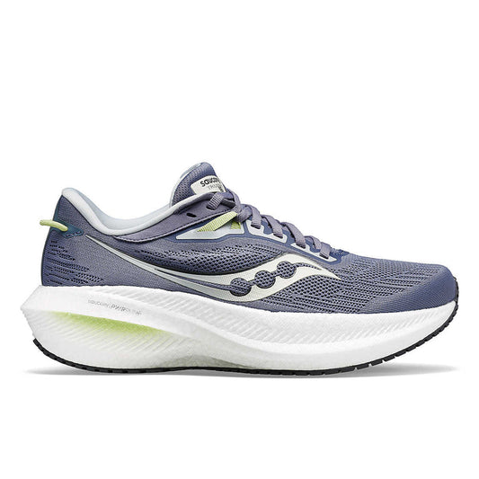 Women's Saucony Triumph 21, Iris/Fern, 7.5 B Medium