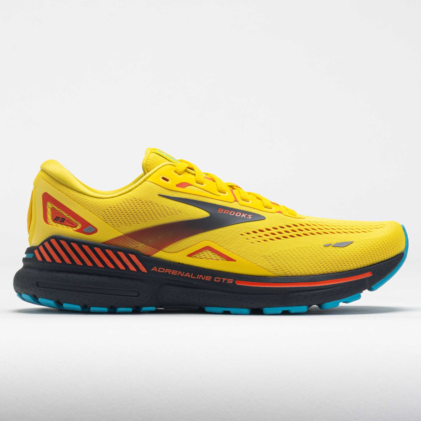 Brooks Adrenaline GTS 23 Men's  Yellow/Foraged Iron/Orange